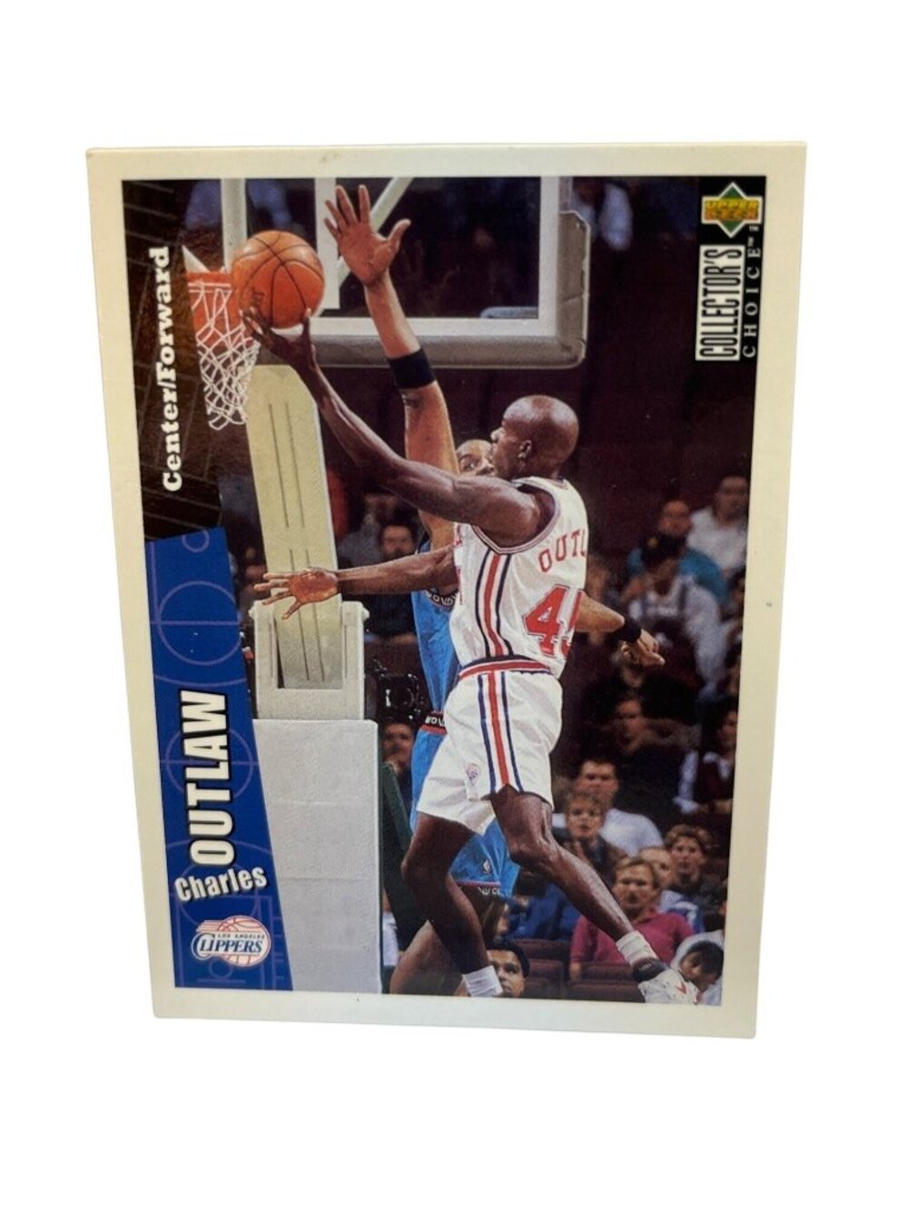 1994-95 Upper Deck Collectors Choice Charles Outlaw NBA Trading Card #261 S212